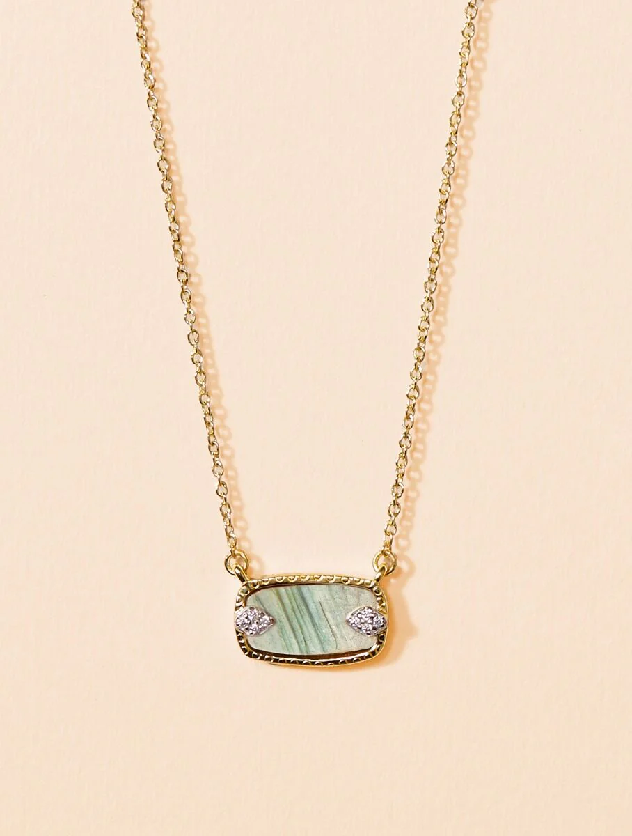 COLLIER SANGHA - LABRADORITE