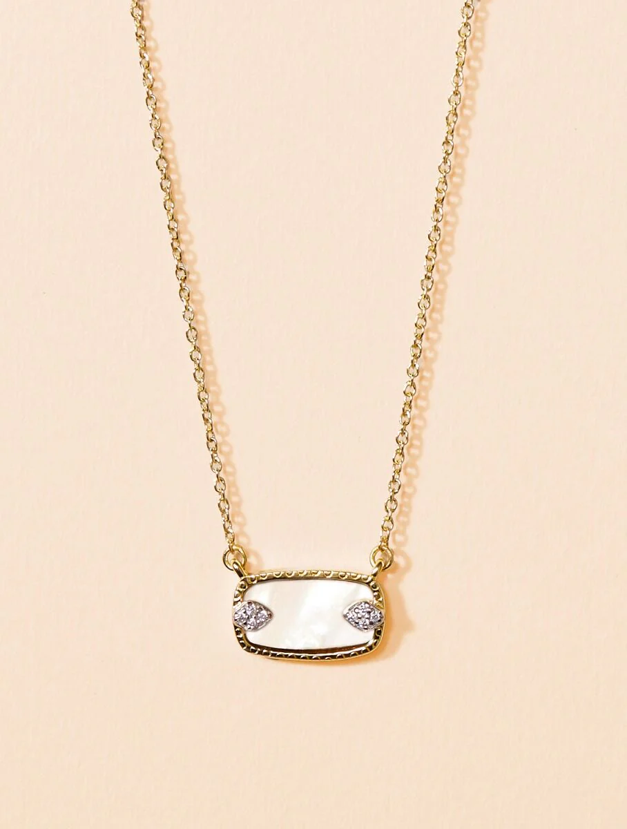 COLLIER SANGHA - NACRE