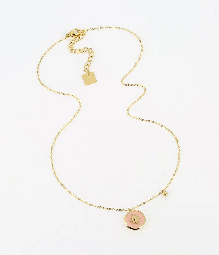 Collier Sun - Rose