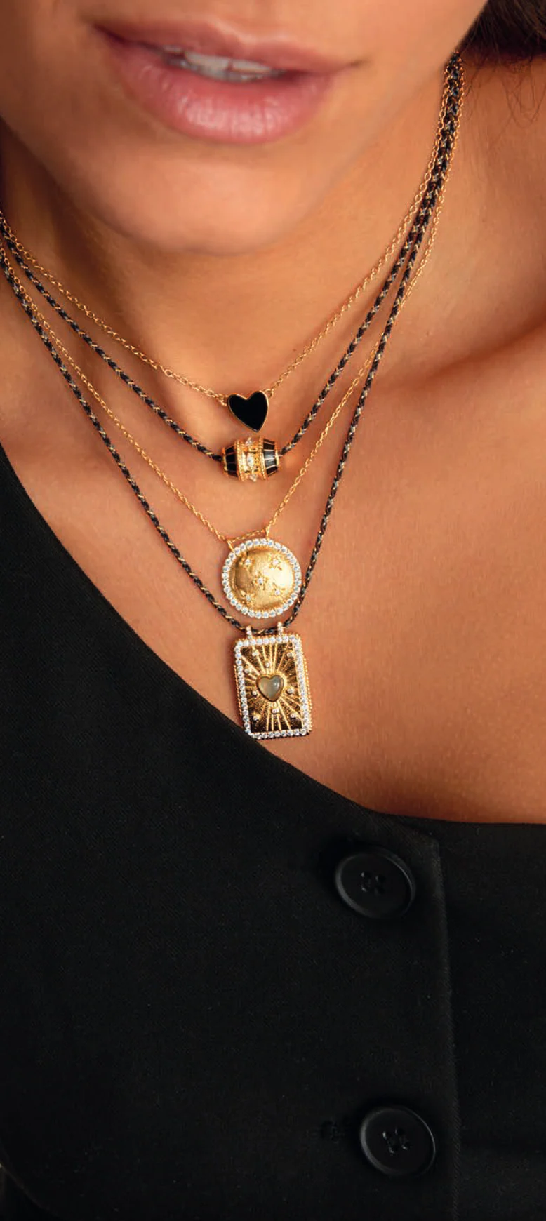 COLLIER - WHITE MOON