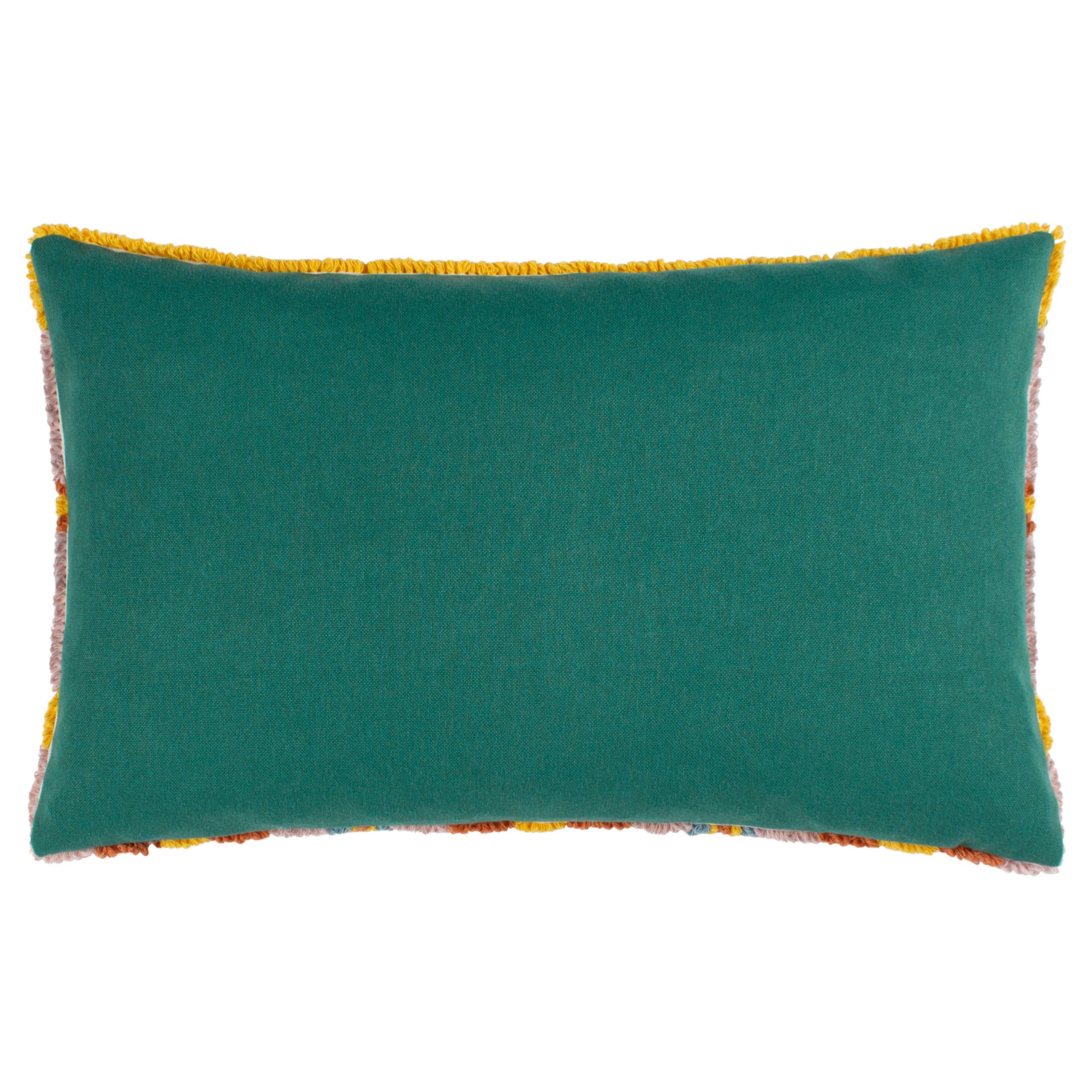 Coussin Sweet Knitted Jaune/Rose: Jaune/Rose / Garni en polyester / 30 x 50 cm - Image 3