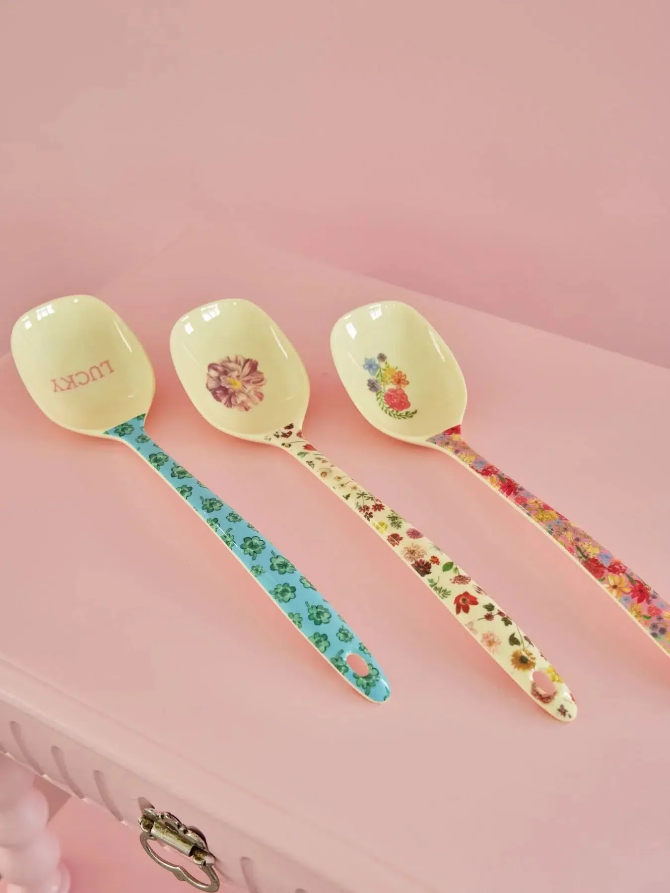 Cuillère de cuisine en mélamine I Multicolore