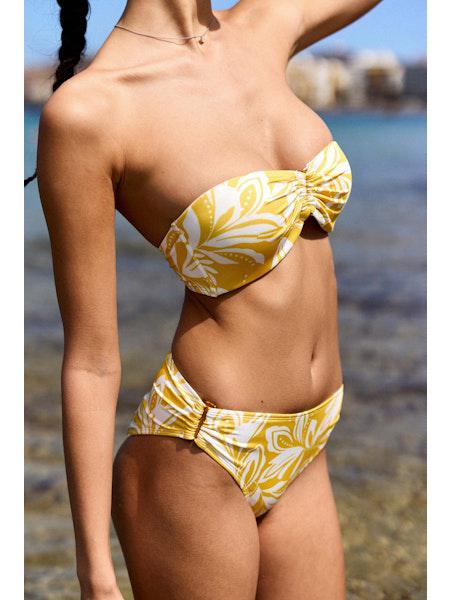 Culotte de bain Wenda - Bicolore Jaune - Image 2