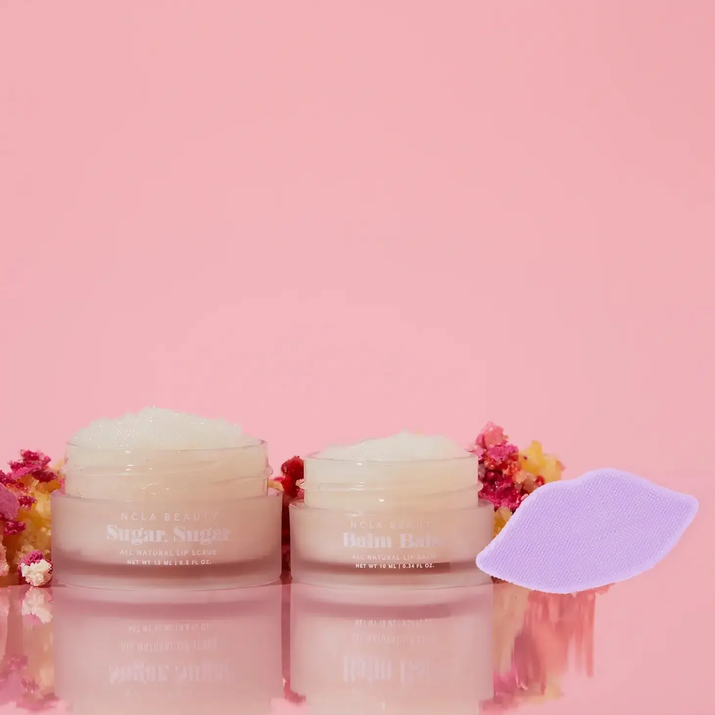 Ensemble de soins à lèvres pour gâteau d'anniversaire + brosse à lèvres - Image 3