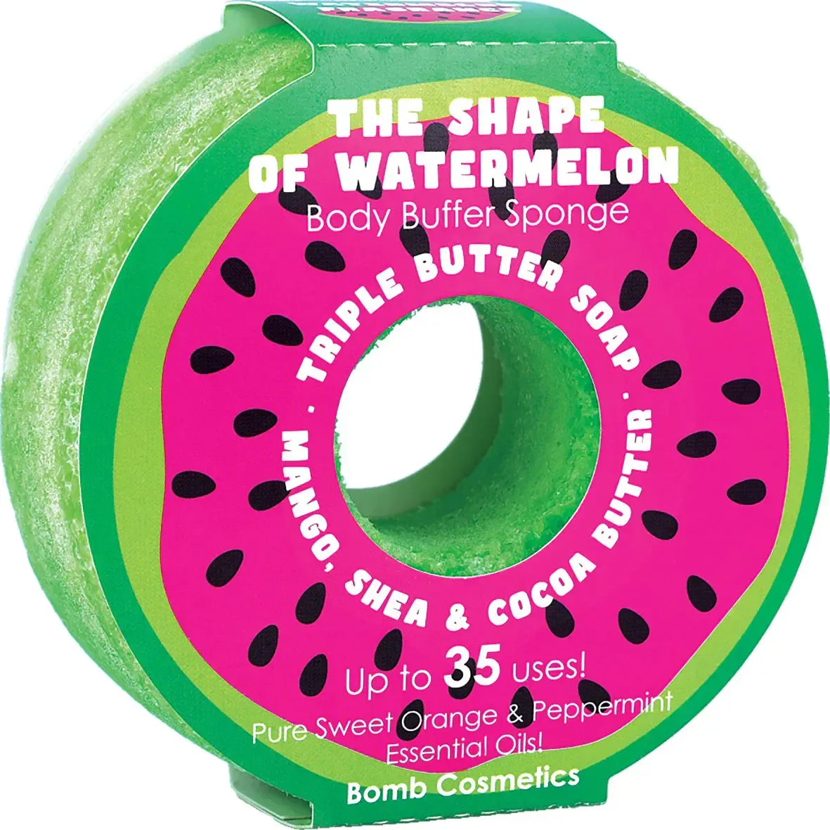 Eponge corps I The shape of watermelon