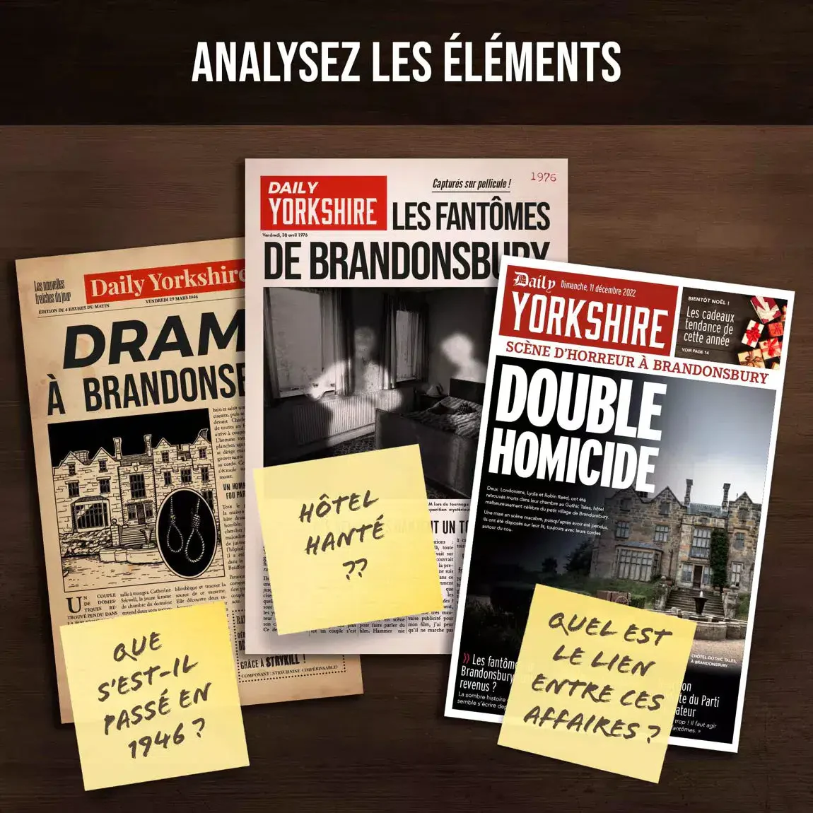 Escape game - Dossiers Criminels - Les FantĂŽmes de Brandonsbury - Image 4