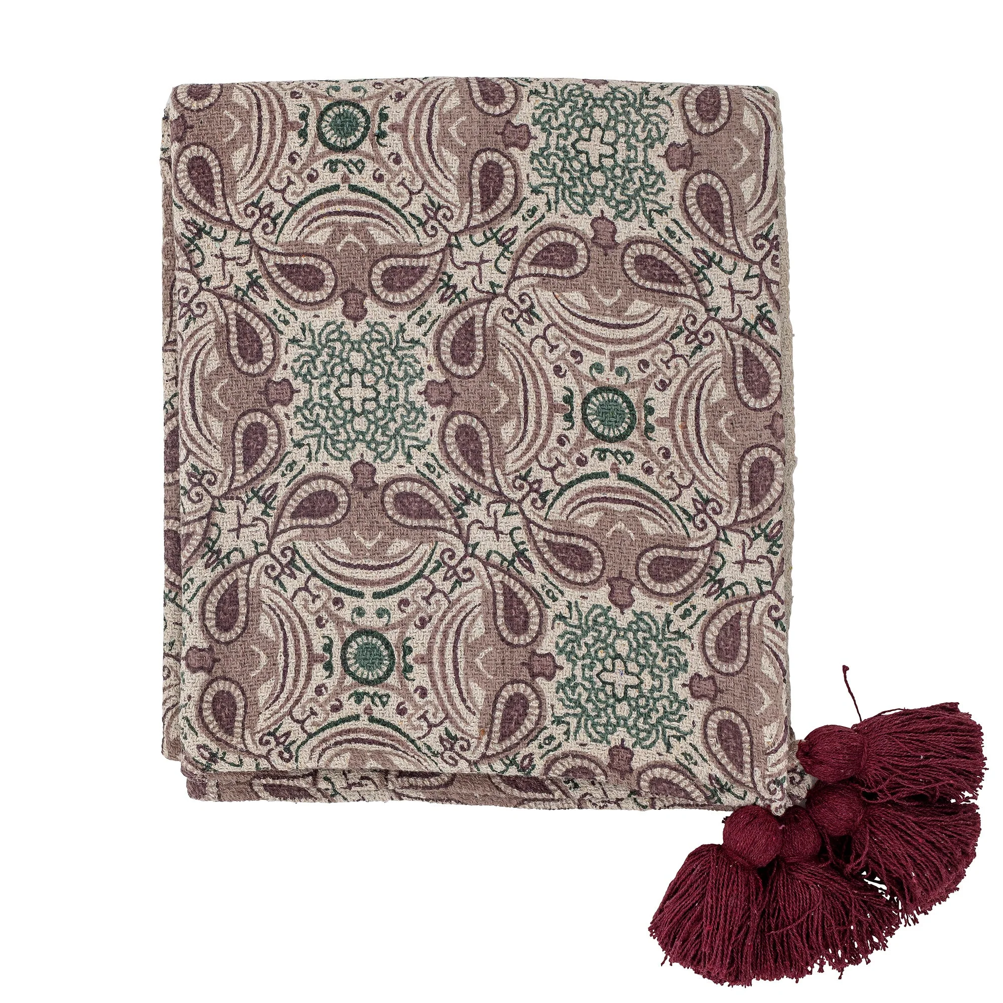 Fibi Jeté, Violet, Coton recyclé - Image 3