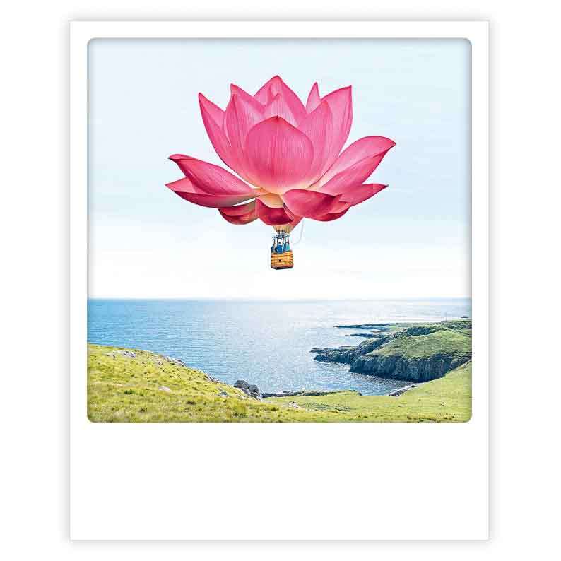 flower air balloon