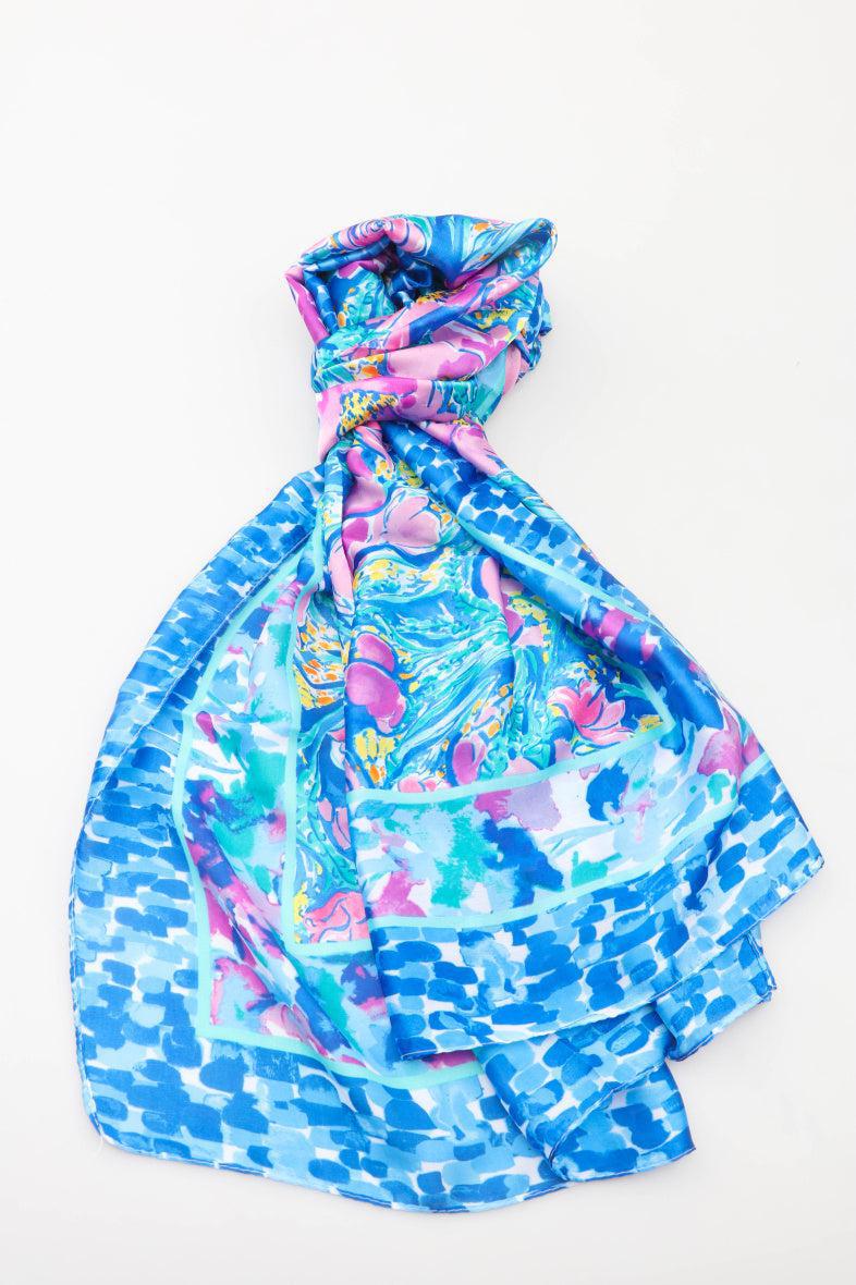 Foulard Béa I Bleu - Image 2
