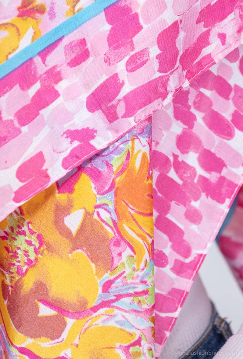 Foulard Béa I Fuchsia