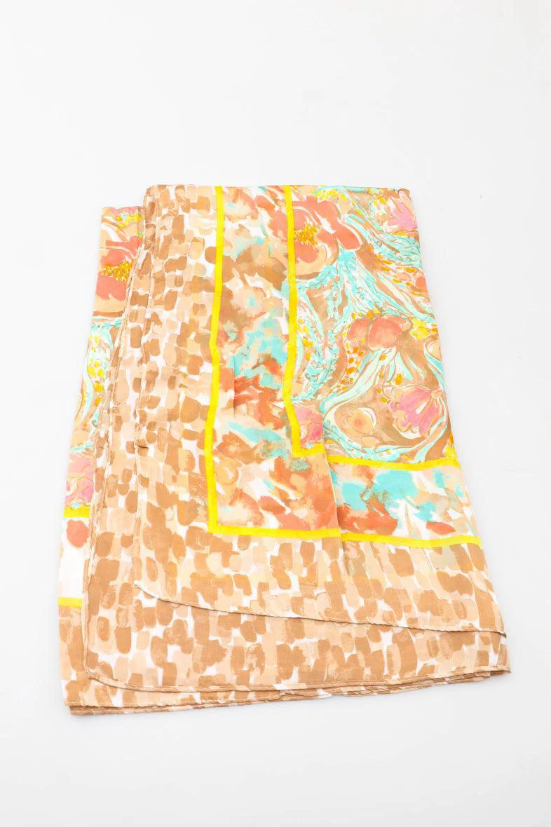 Foulard Béa I Taupe - Image 2