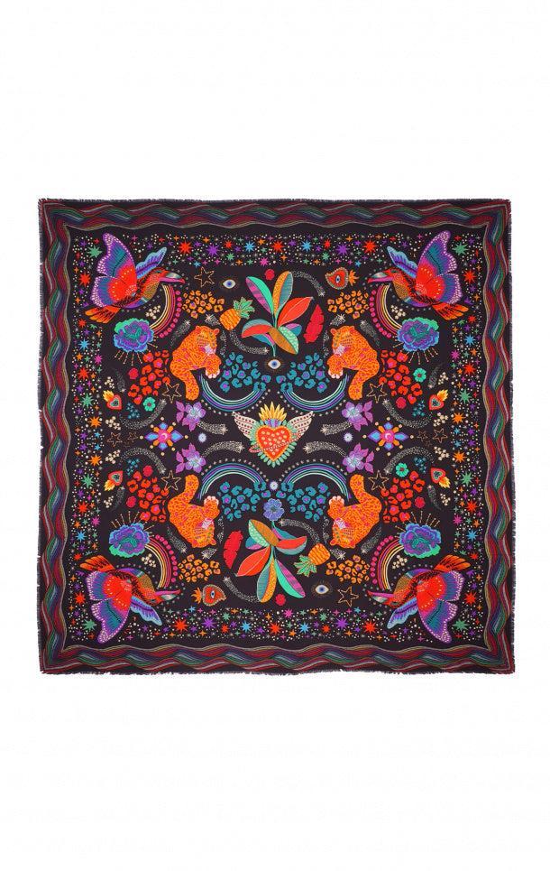 FOULARD CRAZY WORLD BIG