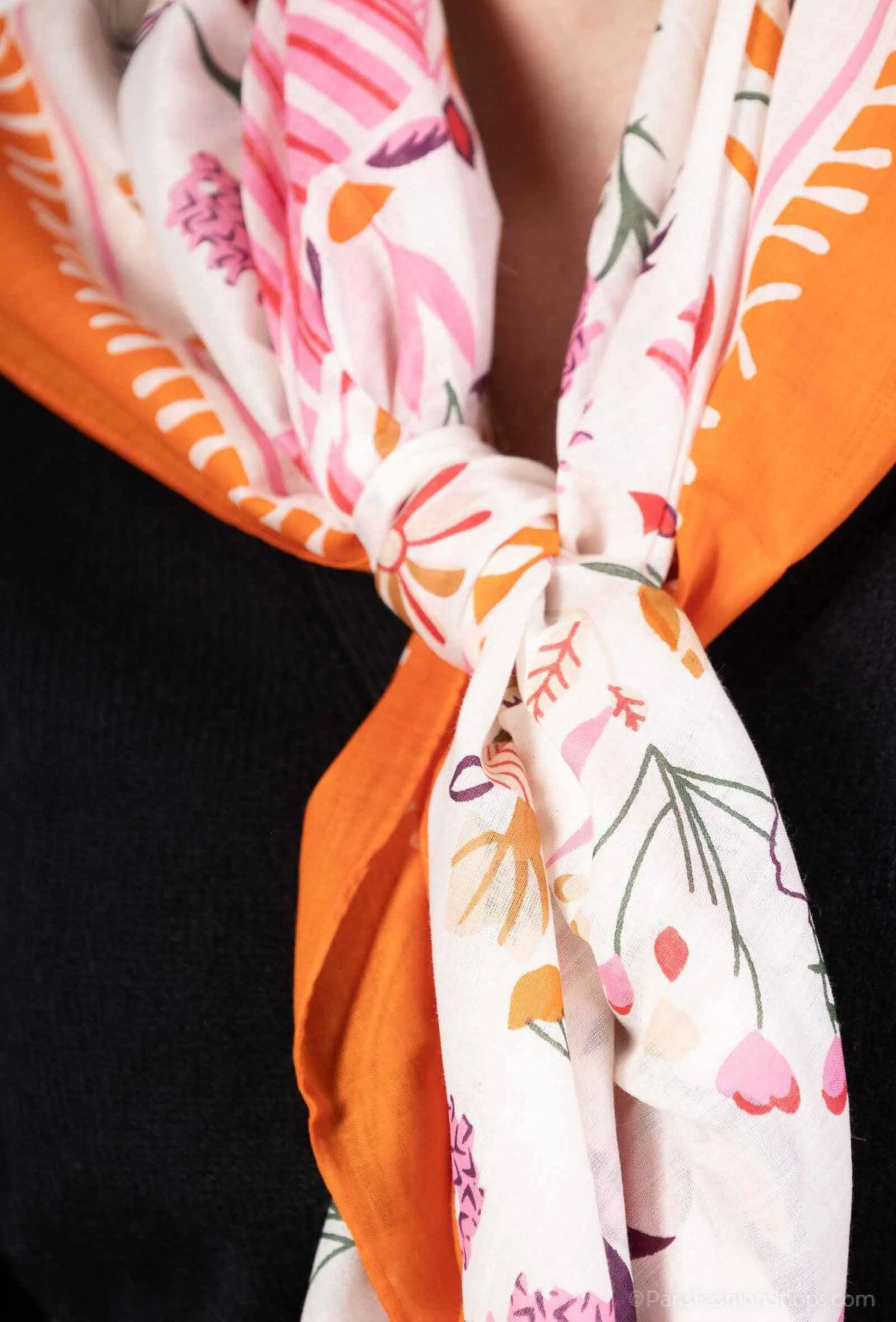 Foulard Inia I Orange - Image 2