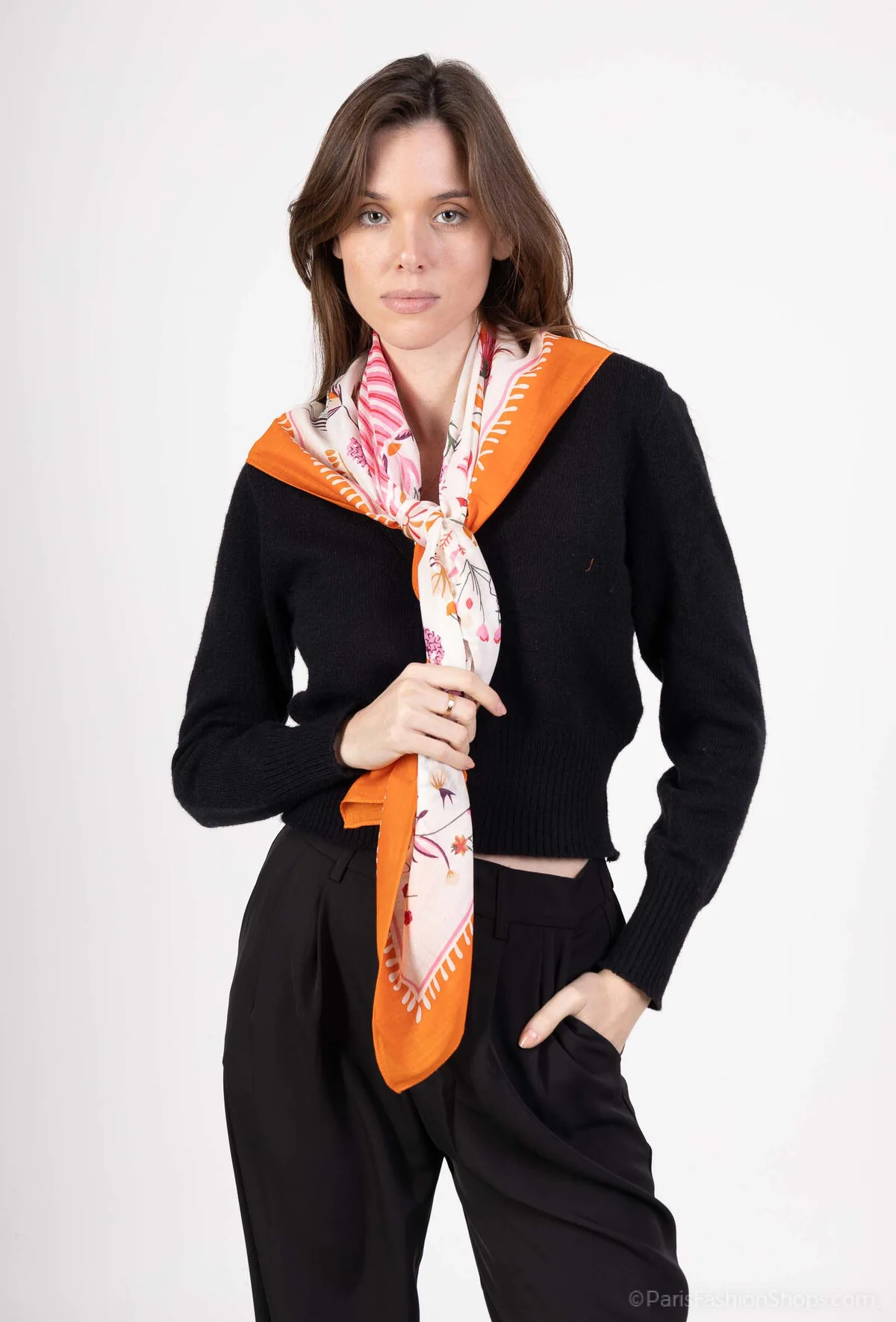 Foulard Inia I Orange - Image 3