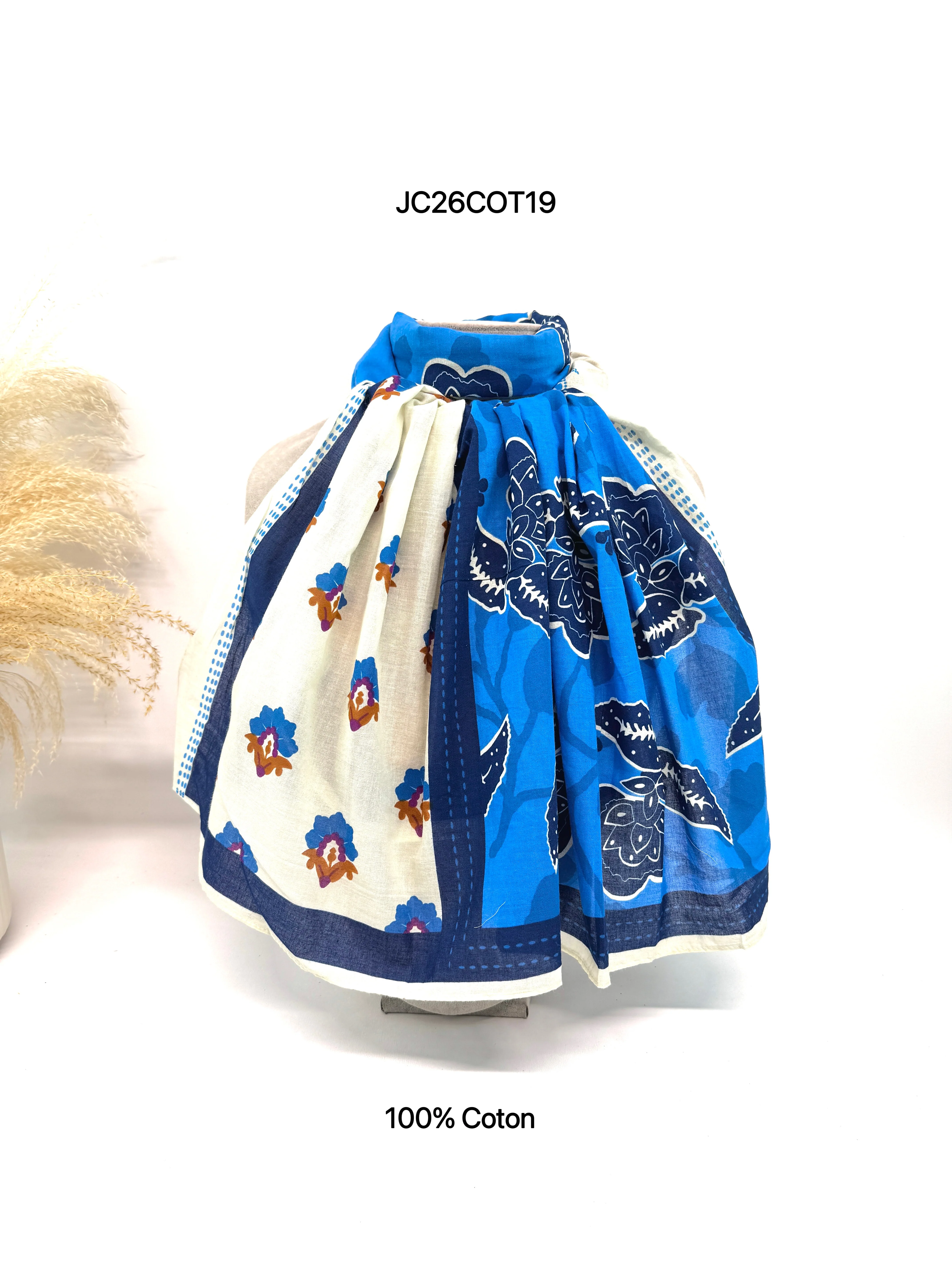 Foulard Milos I Bleu