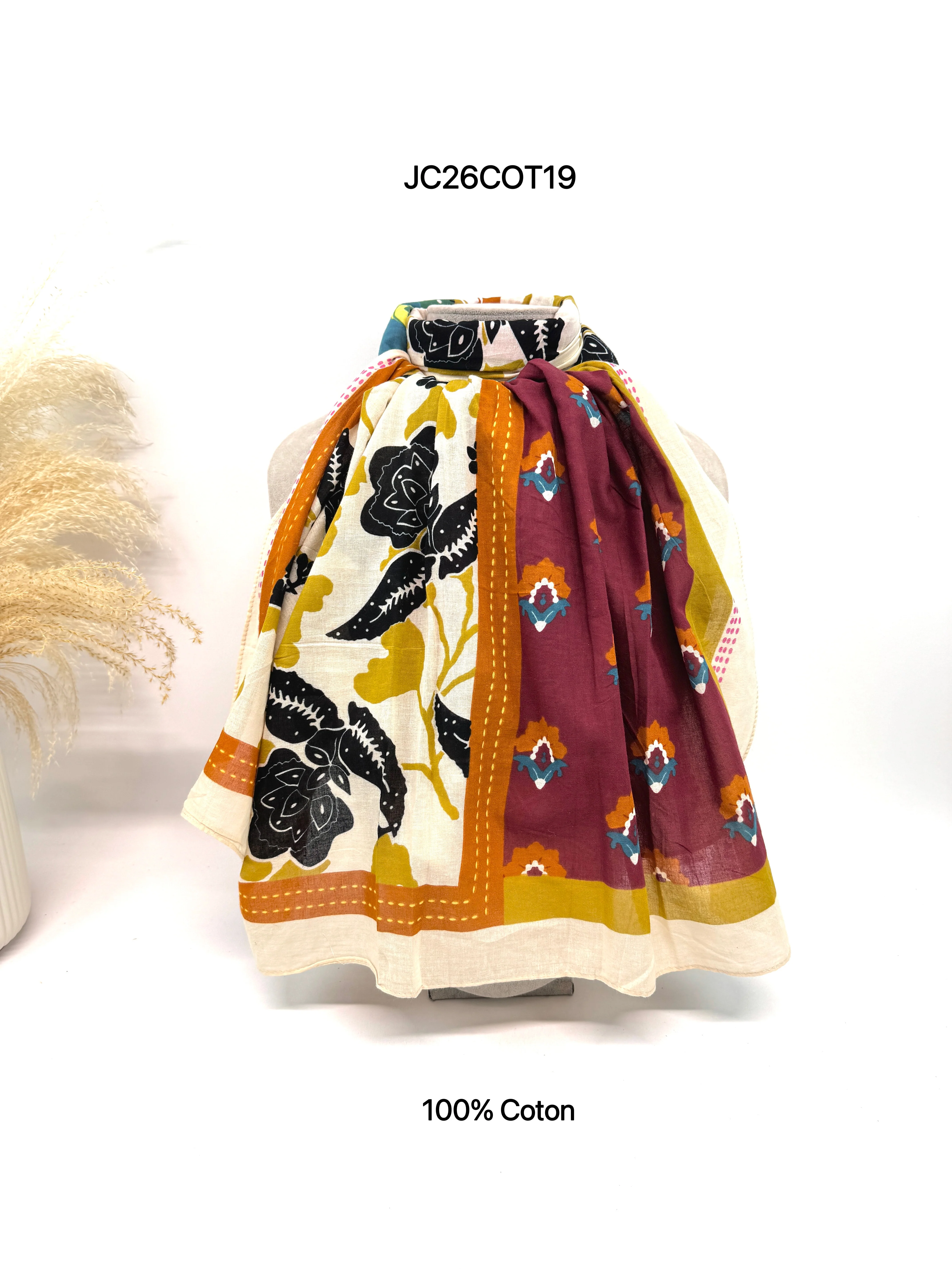 Foulard Milos I Camel