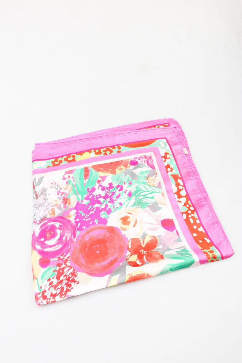 Foulard Mimi I Fuchsia