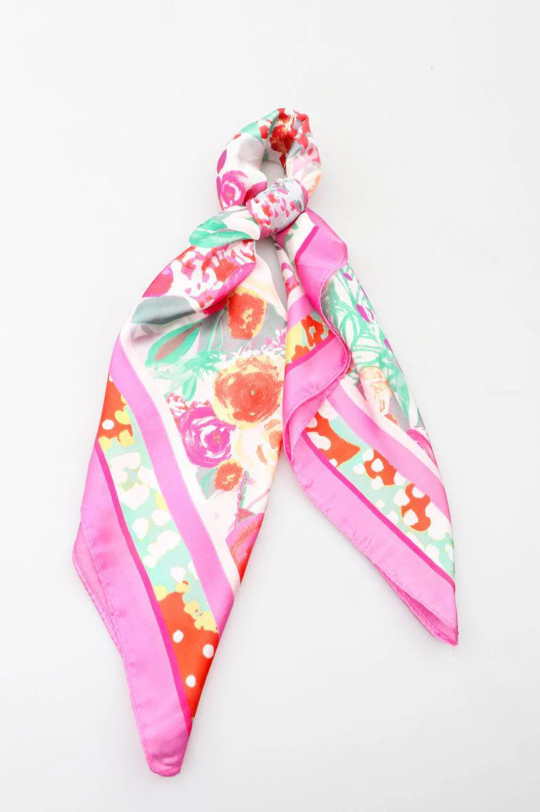 Foulard Mimi I Fuchsia - Image 2