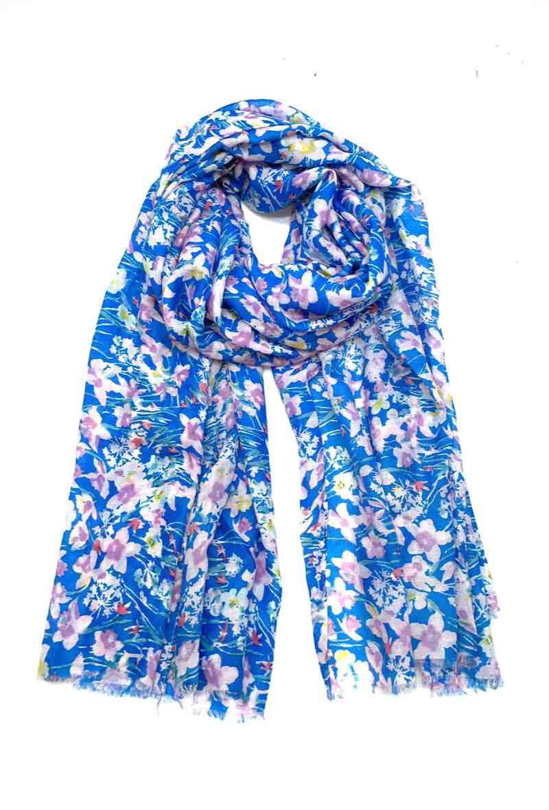 Foulard Zina I Bleu
