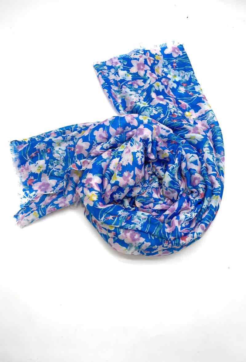 Foulard Zina I Bleu - Image 3