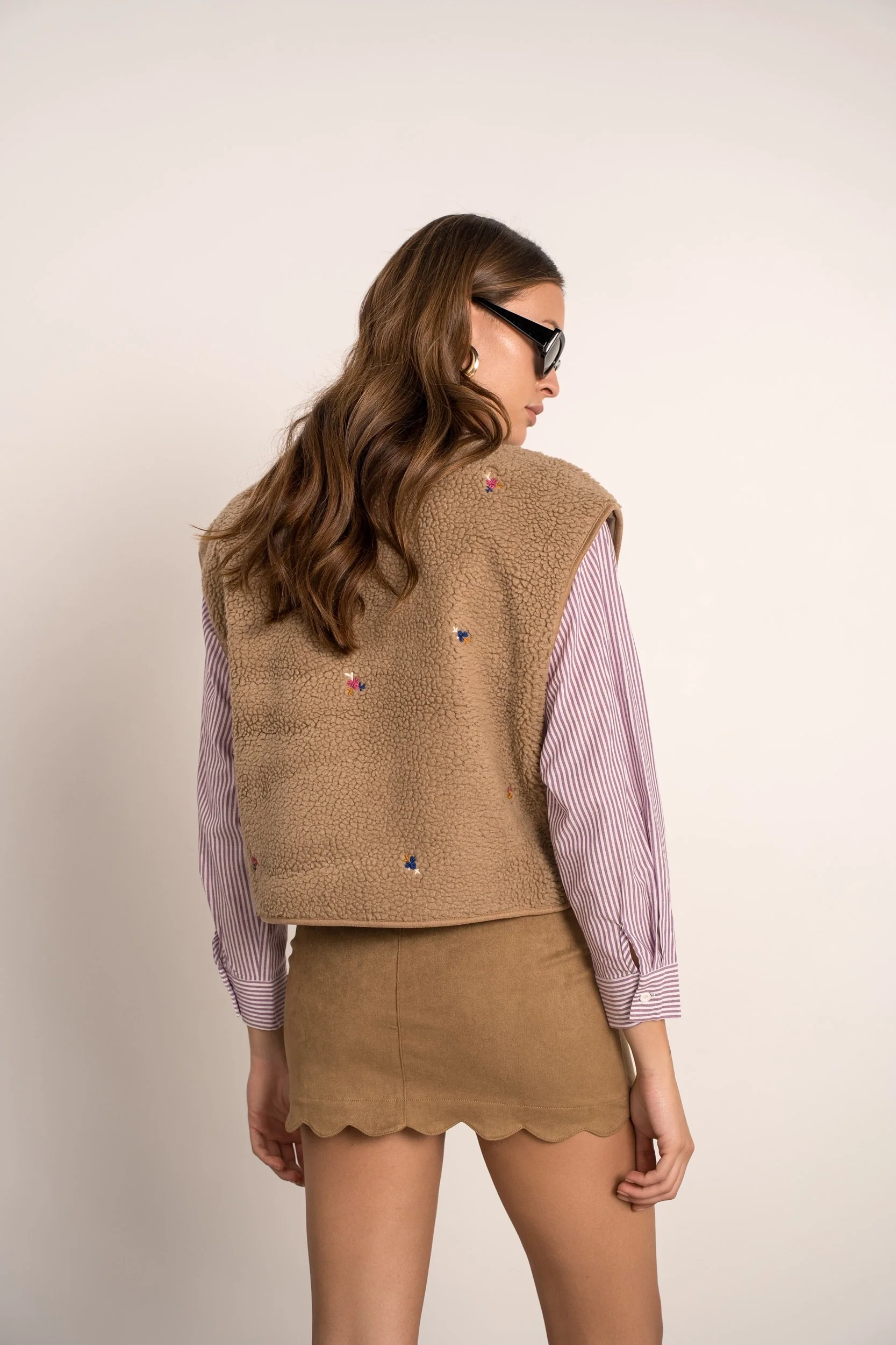 Gilet Bloom I Taupe - Image 3