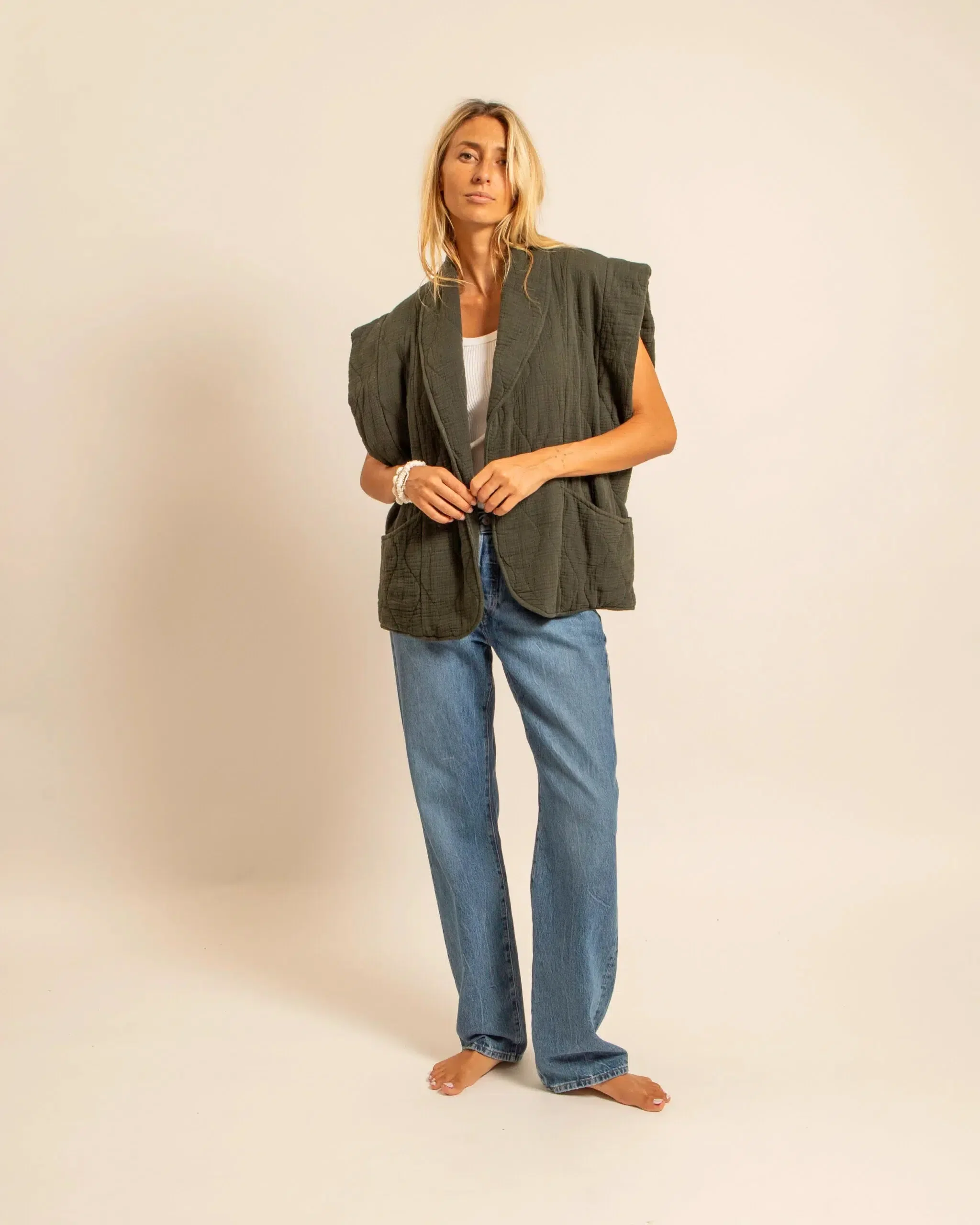 Gilet Brooklyn Kaki