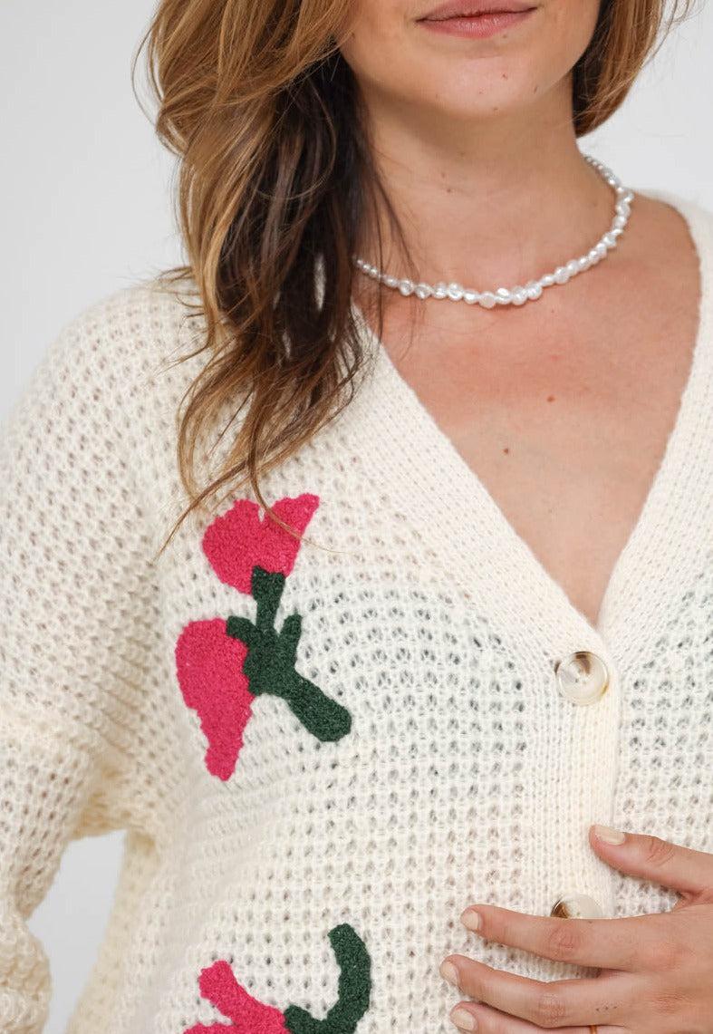 Gilet Dianthe I Ecru