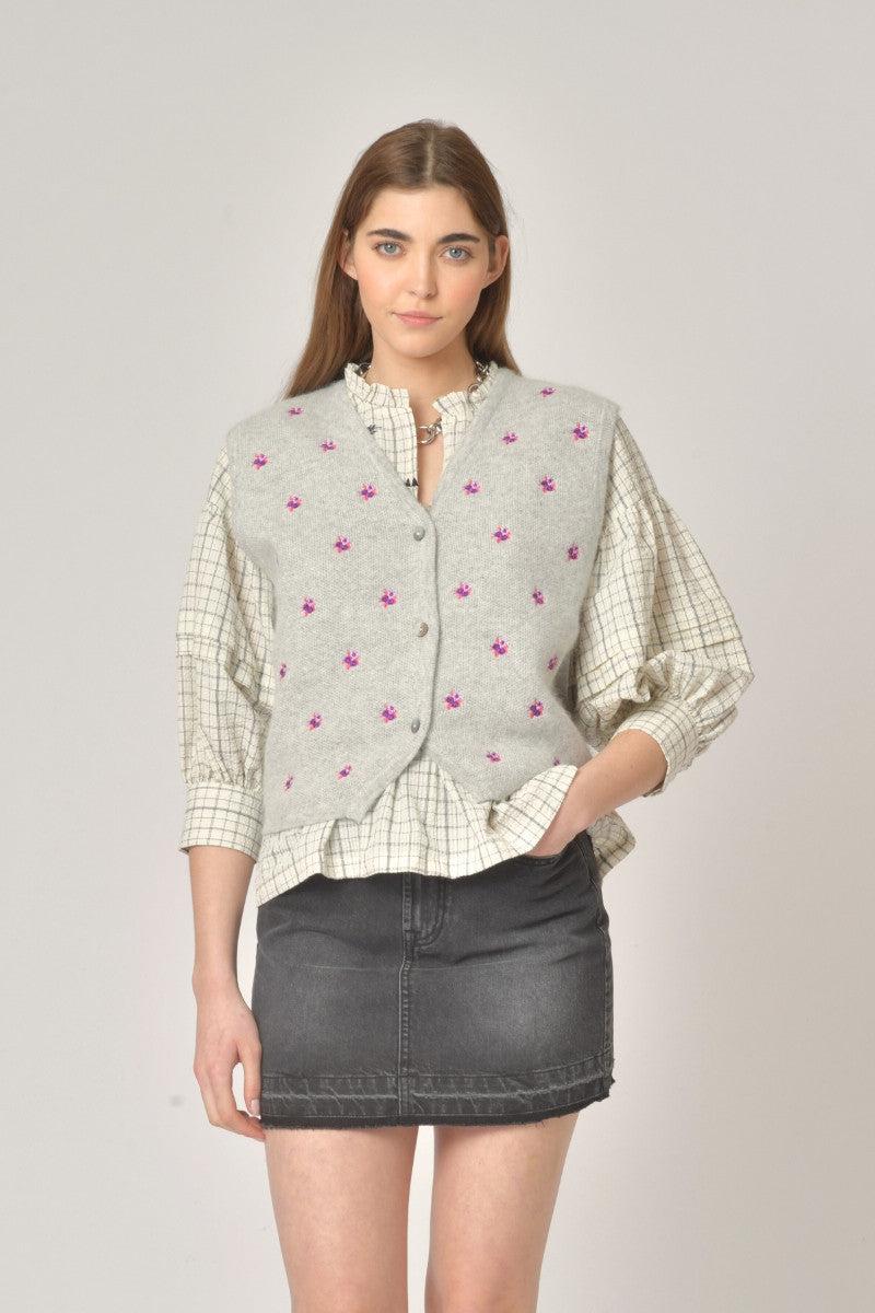 GILET LUBY I GRIS - Image 4