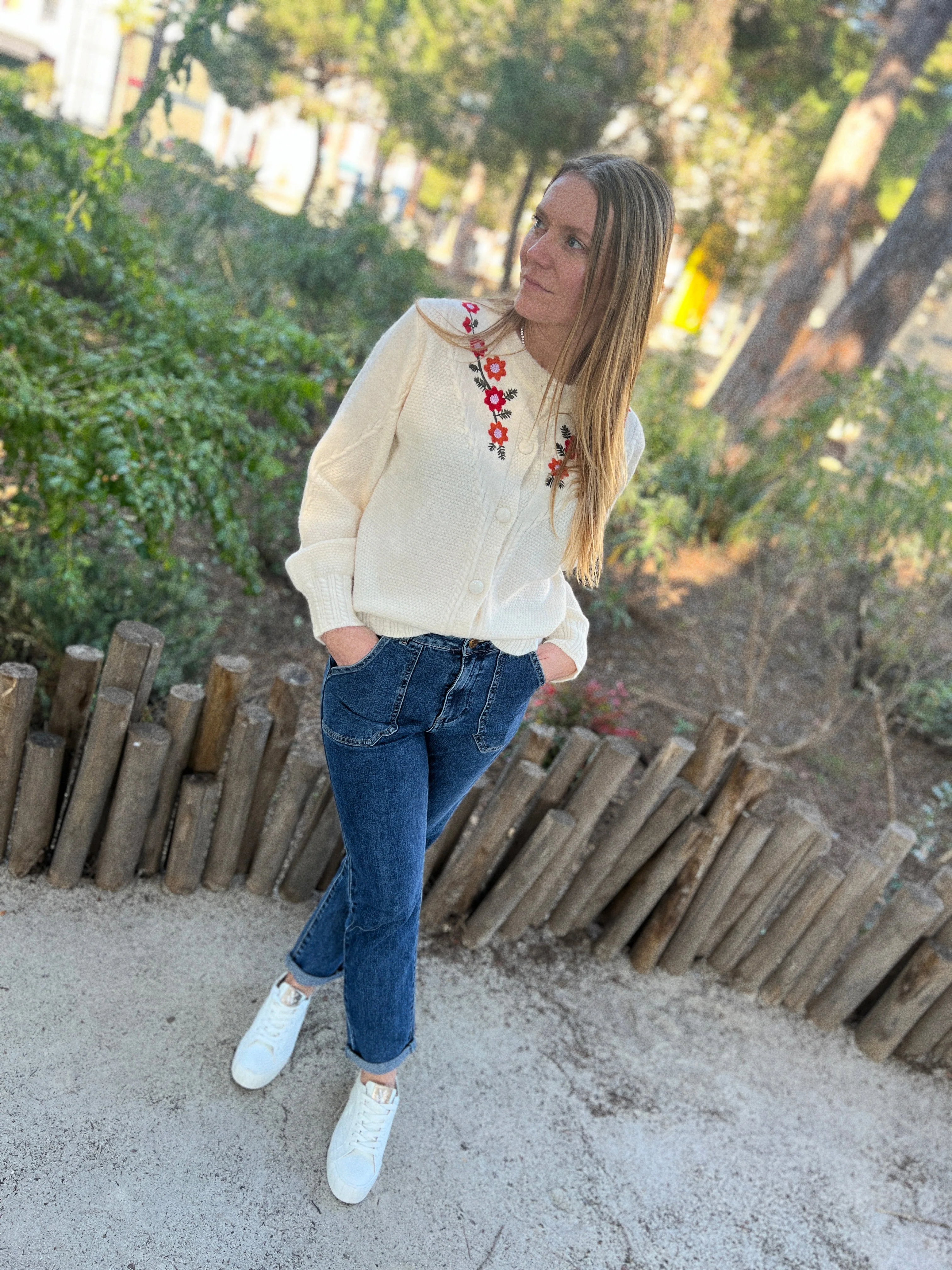 Gilet Magda I Ecru - Image 2