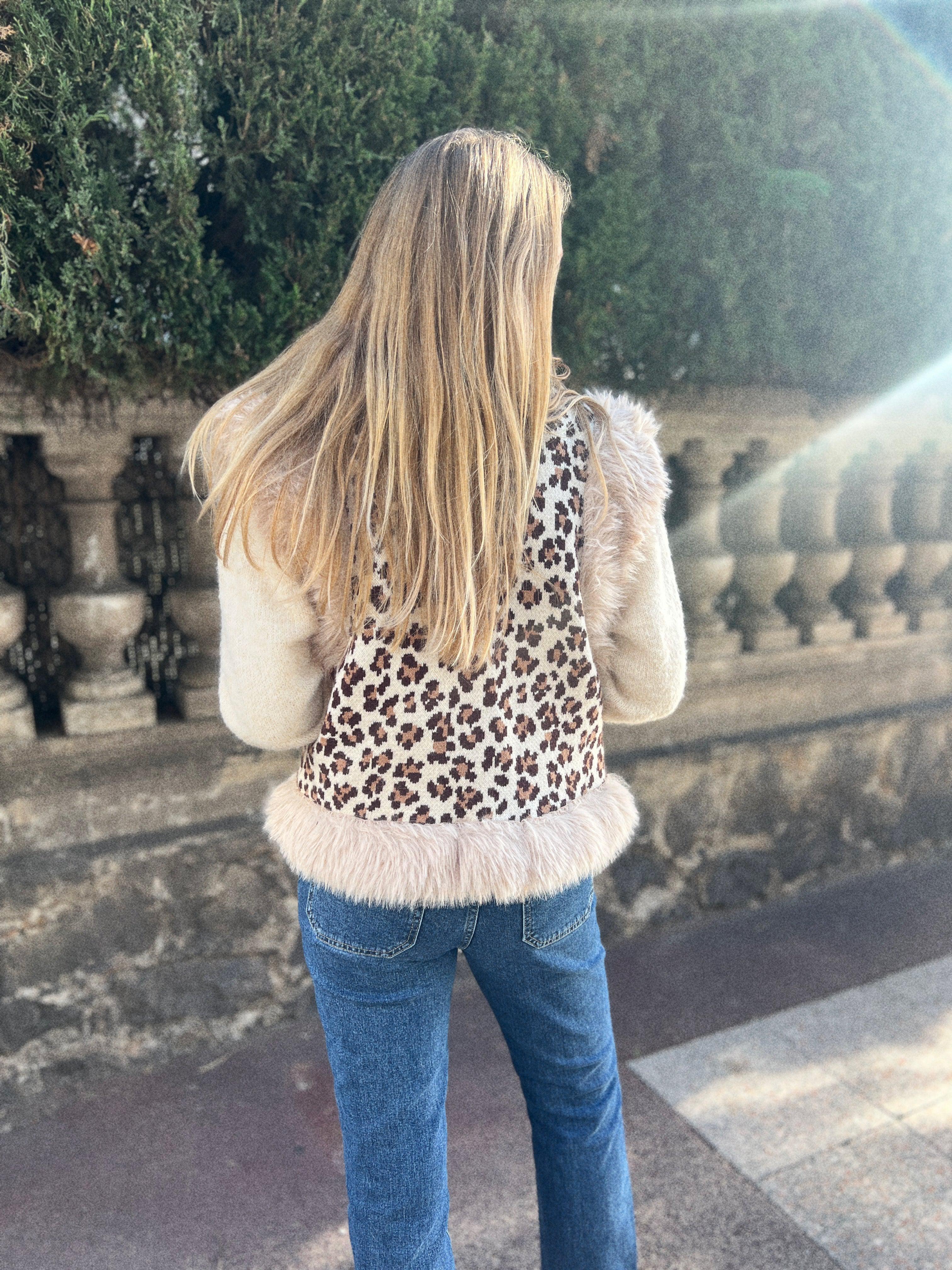 Gilet Misha I Léopard - Image 2
