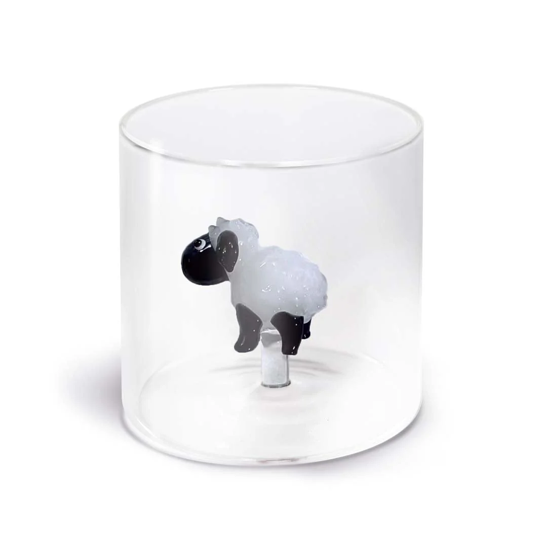 Gobelet en verre borosilicate I MOUTON