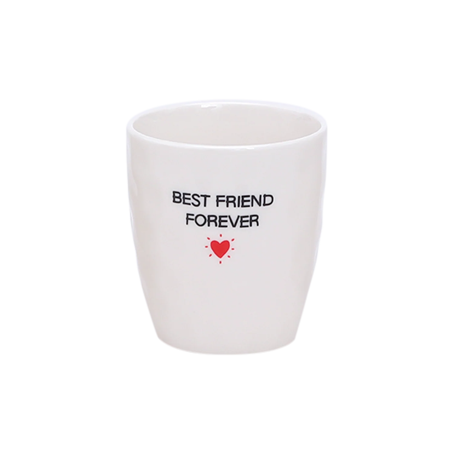 Gobelet message best friend forever D7,3 H8,2cm