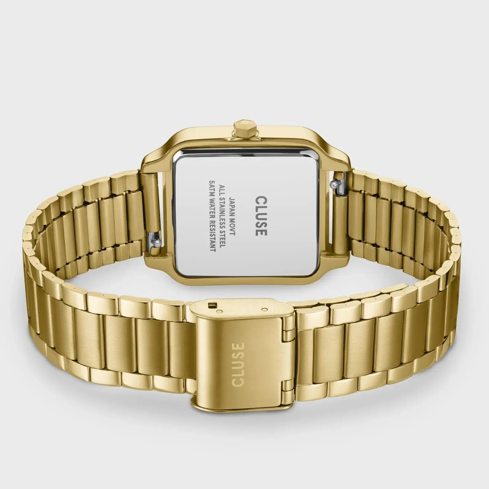 Gracieuse Watch Steel, Black, Gold Colour - Image 2
