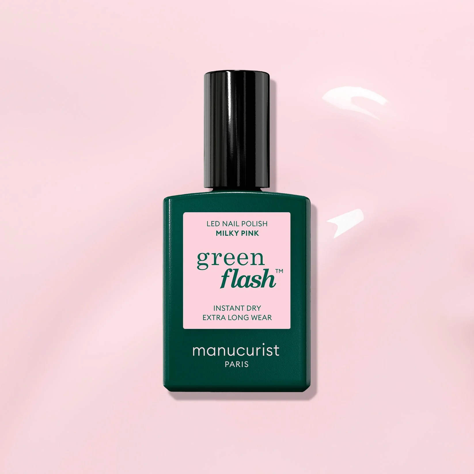 GREEN FLASH I Milky Pink