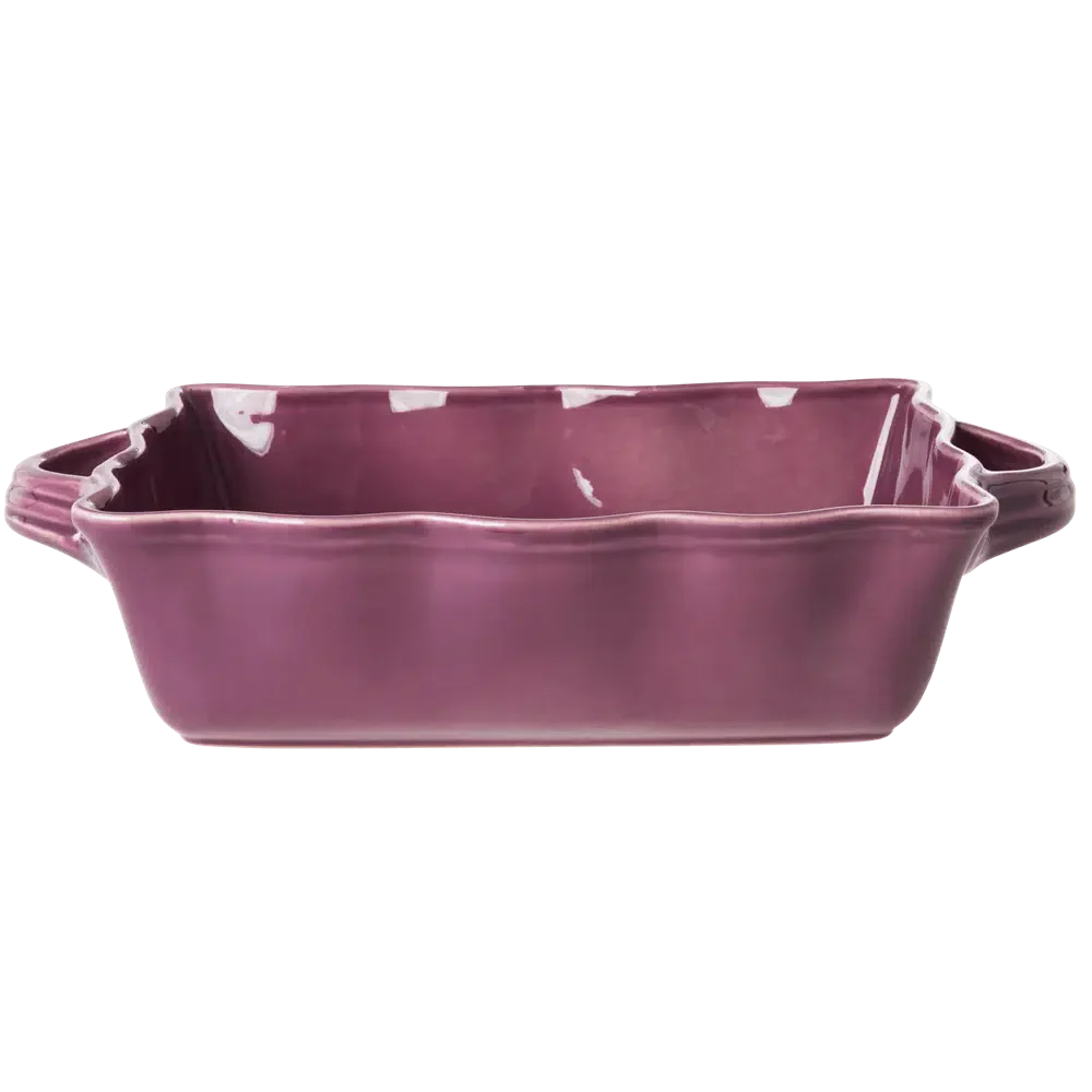 Plat à four - violet - grand