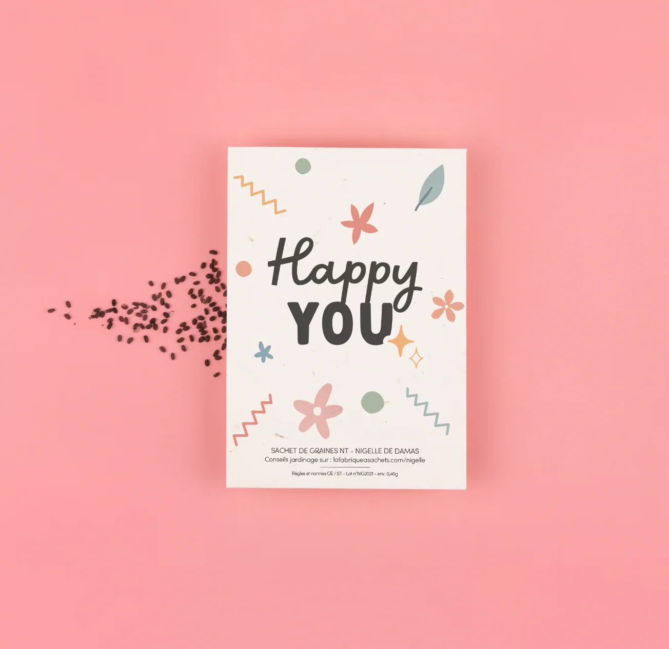 Happy You - Sachet de graines de Nigelle - Image 2