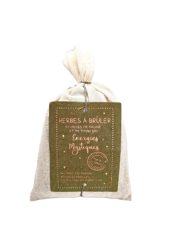HERBES A BRULER ENERGIES MYSTIQUES - SAUGE ET THYM - Image 2