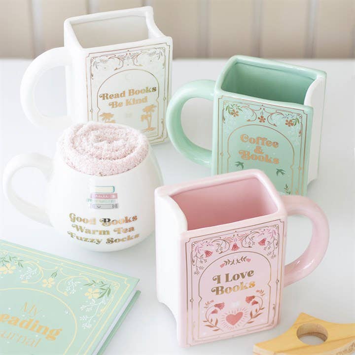 Mug en forme de livre I Rose - Image 5