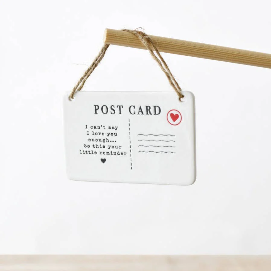 Je ne peux pas dire je t'aime assez Carte postale, 11 cm