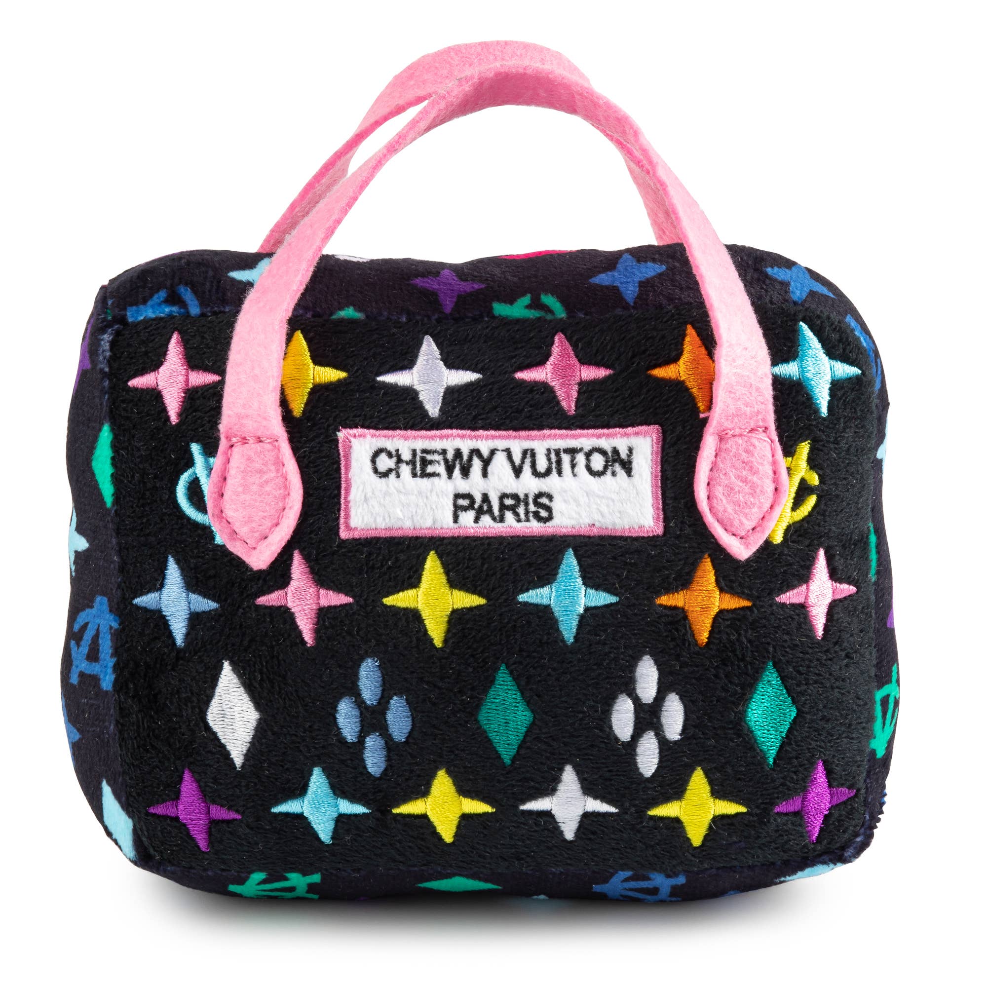 Jouet pour chien Black Monogram Chewy Vuiton Squeaker: Grand