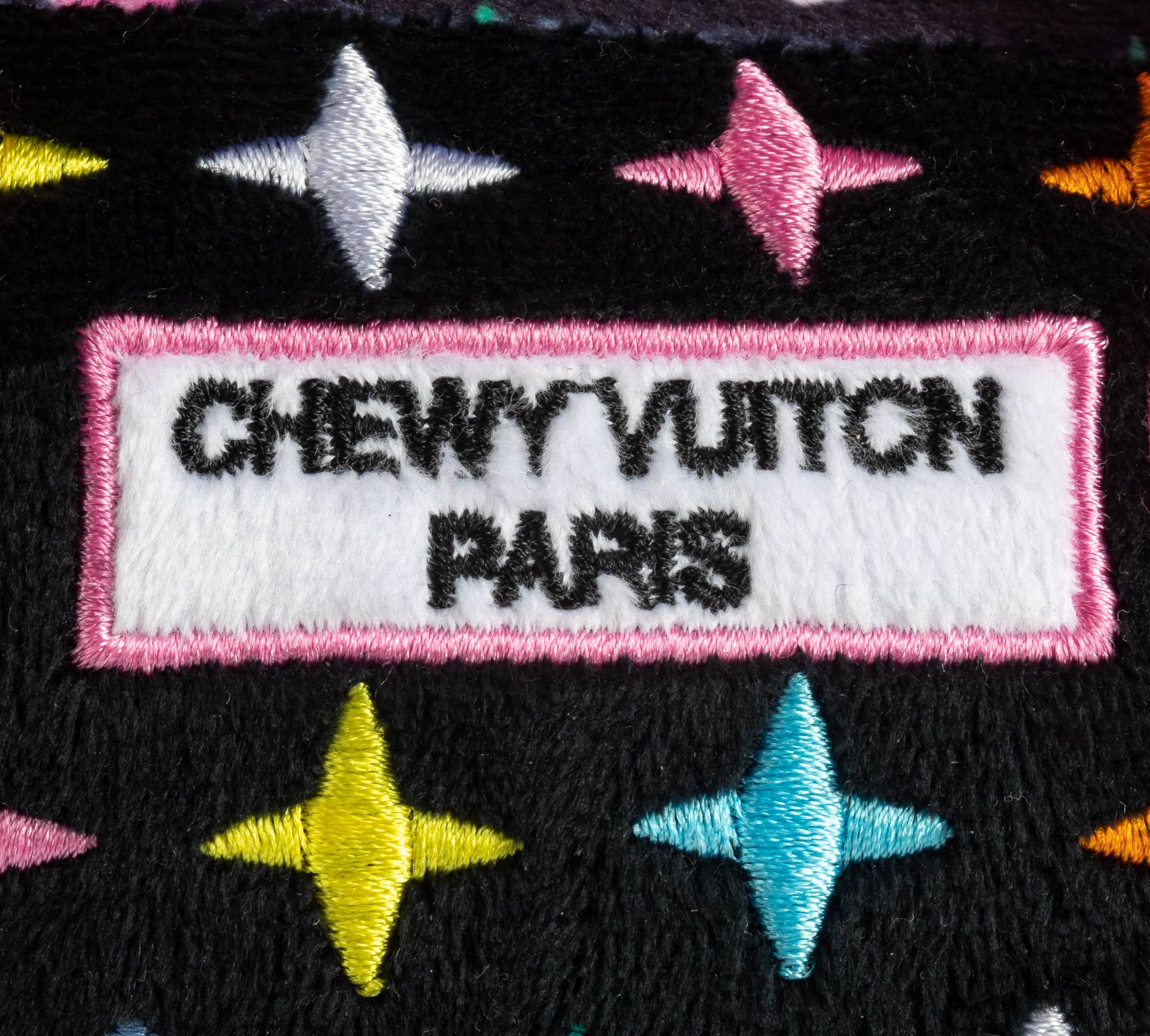 Jouet pour chien Black Monogram Chewy Vuiton Squeaker: Grand - Image 12