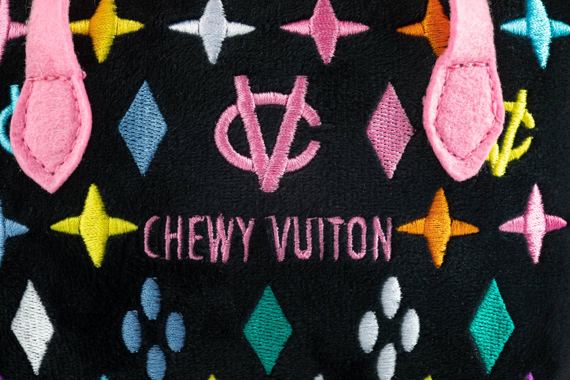 Jouet pour chien Black Monogram Chewy Vuiton Squeaker: Grand - Image 13