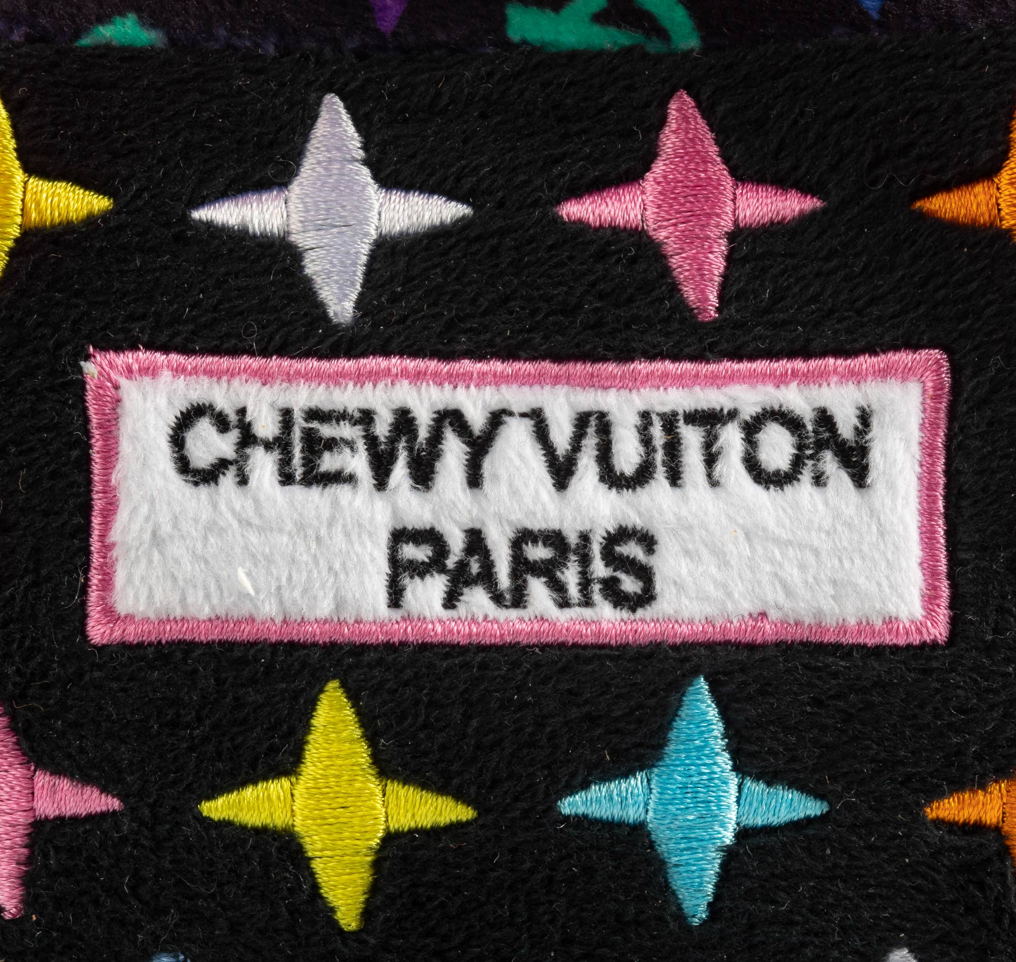 Jouet pour chien Black Monogram Chewy Vuiton Squeaker: Grand - Image 14