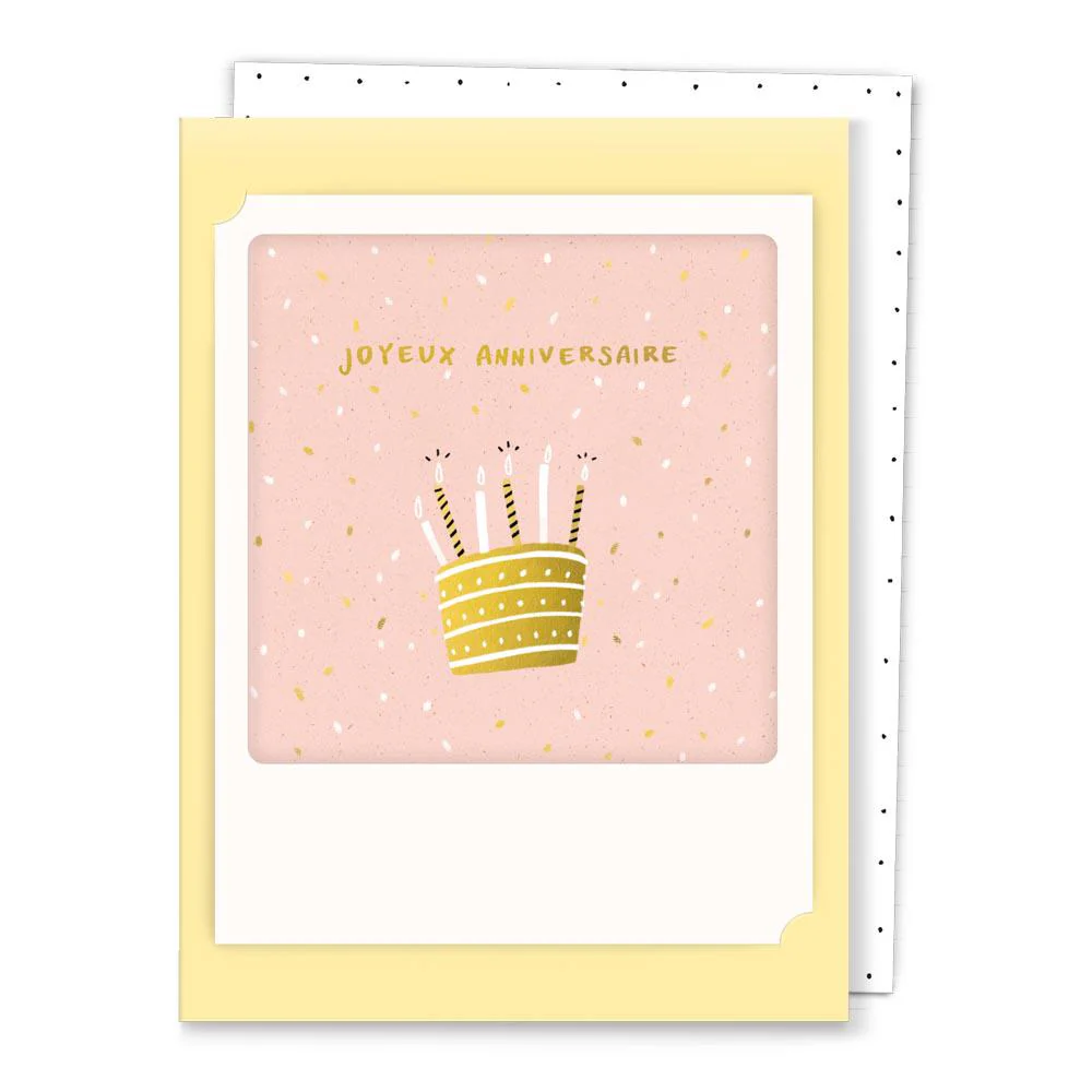 joyeux anniversaire gâteau