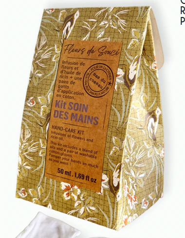 KIT BEAUTE MAINS (2 GANTS + 1 HUILE)