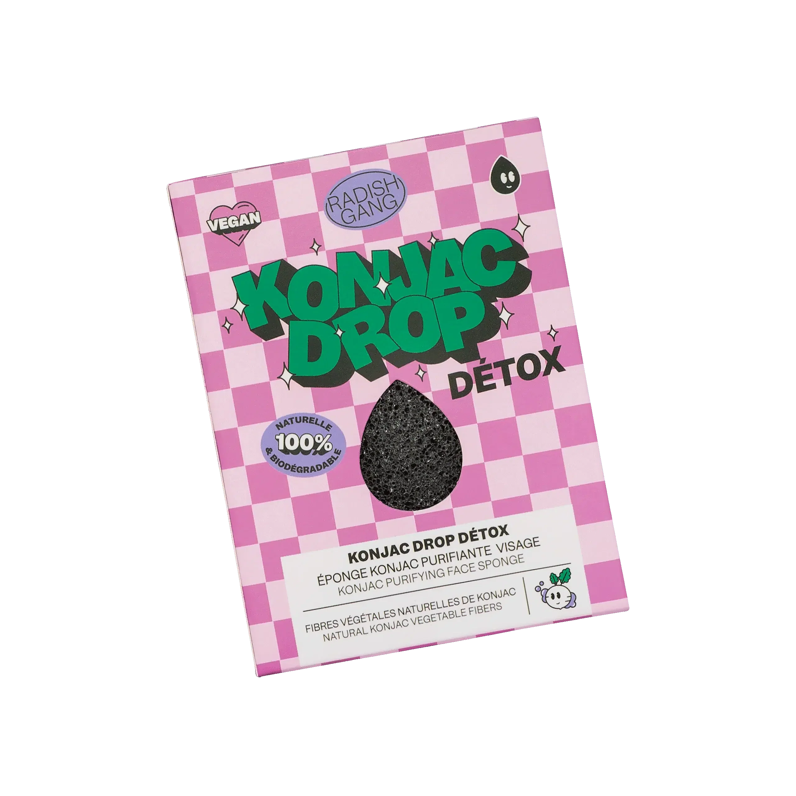 KONJAC DROP DETOX I EPONGE PURIFIANTE VISAGE