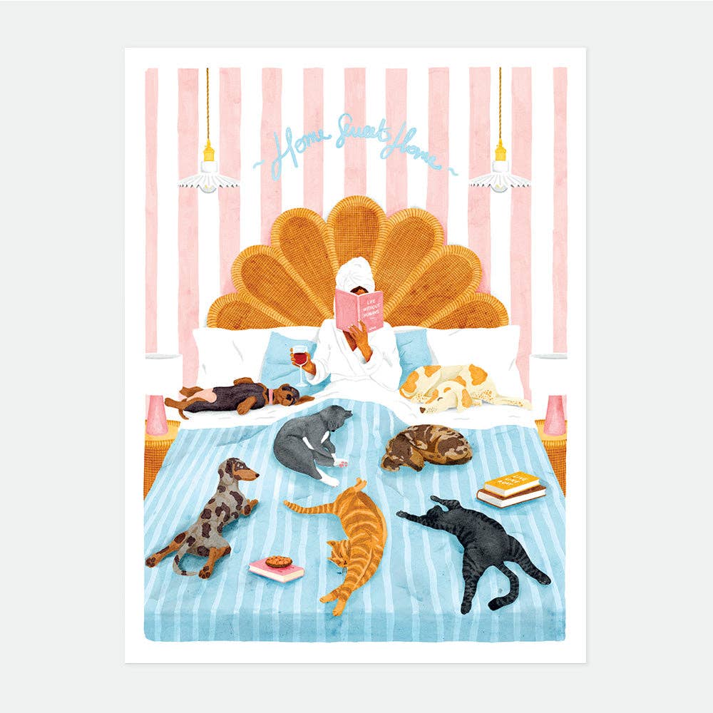 La vie sans humains - Affiche: Taille moyenne : 29,7 x 39,7 cm