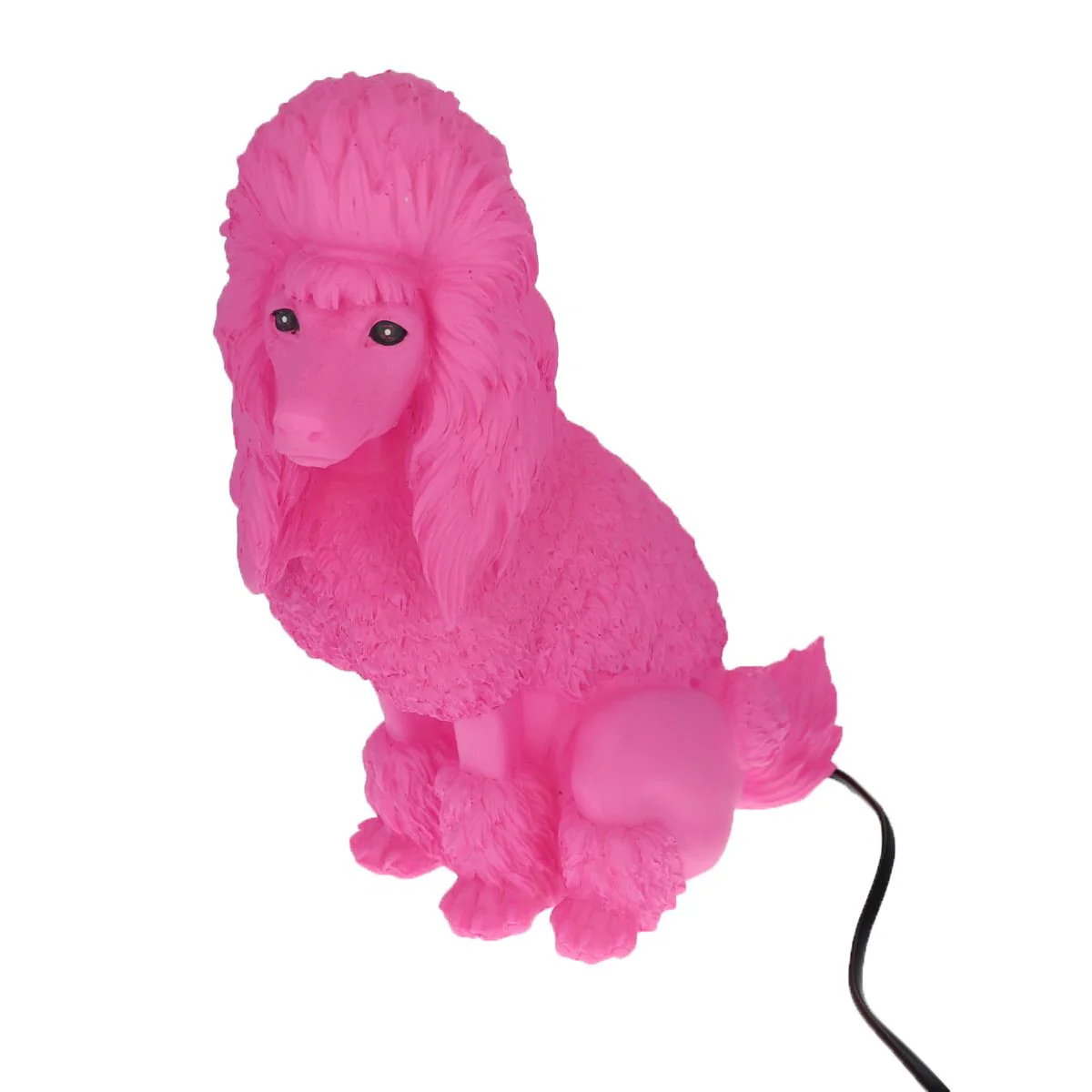 Lampe caniche rose - Image 3