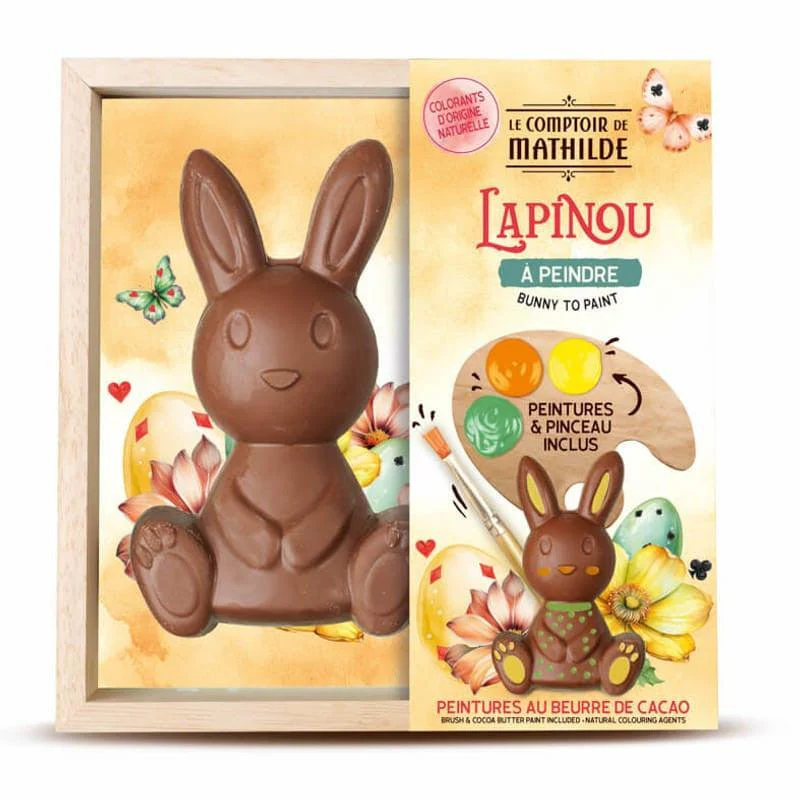 Lapinou à Peindre Chocolat au Lait 200g