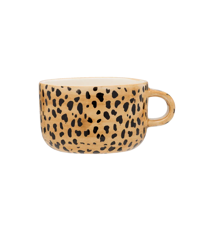 Leopard Cappuccino Mug Anna
